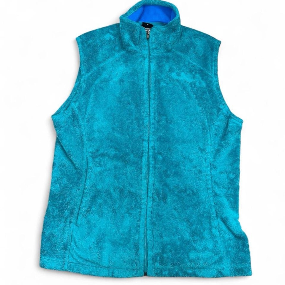 Patagonia Women’s Teal‎ Green Plush Synchilla Vest Size Small
